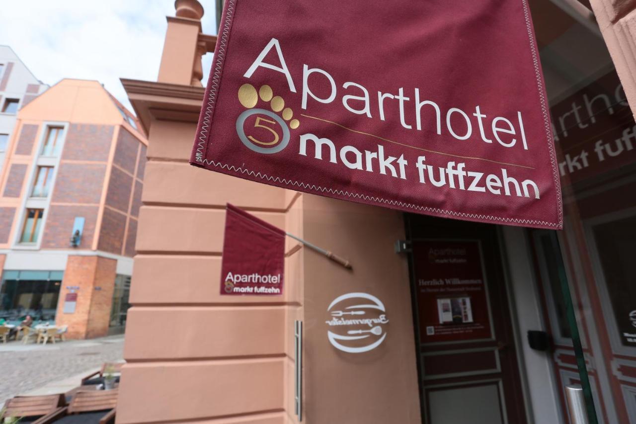Aparthotel Markt Fuffzehn Stralsund Esterno foto