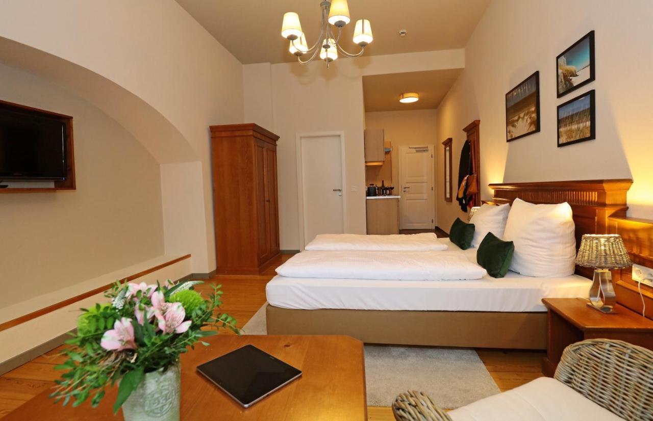 Aparthotel Markt Fuffzehn Stralsund Esterno foto